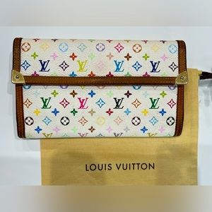 LV Multicolor Tresor Wallet